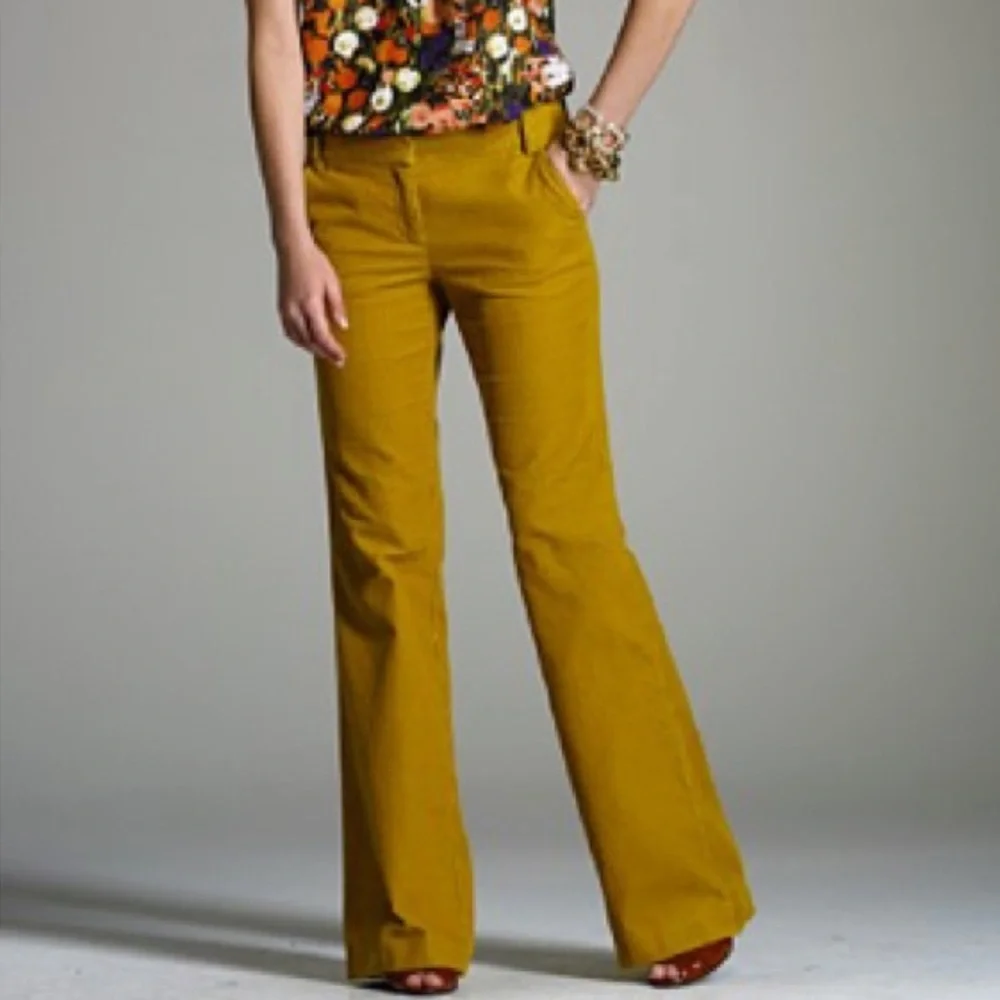 J Crew White Favorite Fit Corduroy - Picture 2 of 6